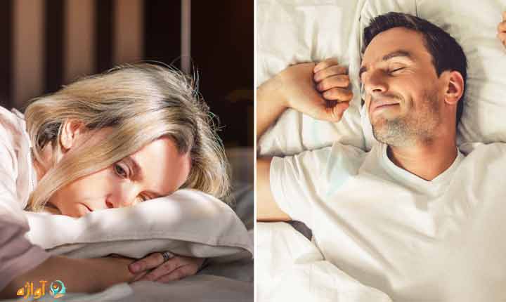 جدا خوابیدن زن و شوهر چگونه است